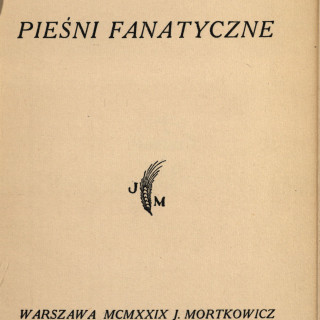Wierzyński-Pieśni-fanatyczne-1929-02
