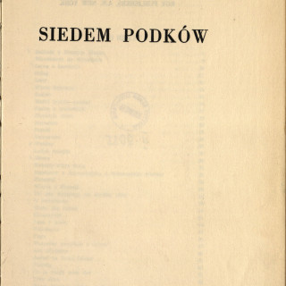 Wierzyński-Siedem-podków-NY-1953-01