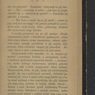 Orzeszkowa, Eliza (1841-1910) - Na prowincyi  powieść. Cz. 2 - 77 - 4760a9e9-e707-4e8e-b5d2-c3128fc20190