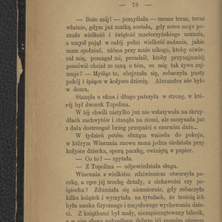 Orzeszkowa, Eliza (1841-1910) - Na prowincyi  powieść. Cz. 2 - 78 - 58994b48-931a-461f-a71b-8fc9398d2943